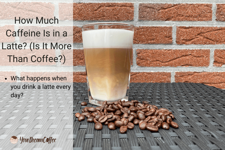 ArchWebDev's tweet card. So, how much caffeine is in a latte? In this article, you'll learn how much caffeine is in those delicious lattes and how it compares to coffee.
