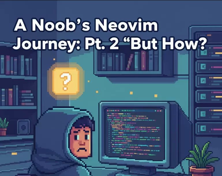 Codeminer42's tweet card. Level up your dev workflow! Part two of "A Noob's Neovim Journey" series. Follow this hands-on guide to building a fully customized Neovim setup.