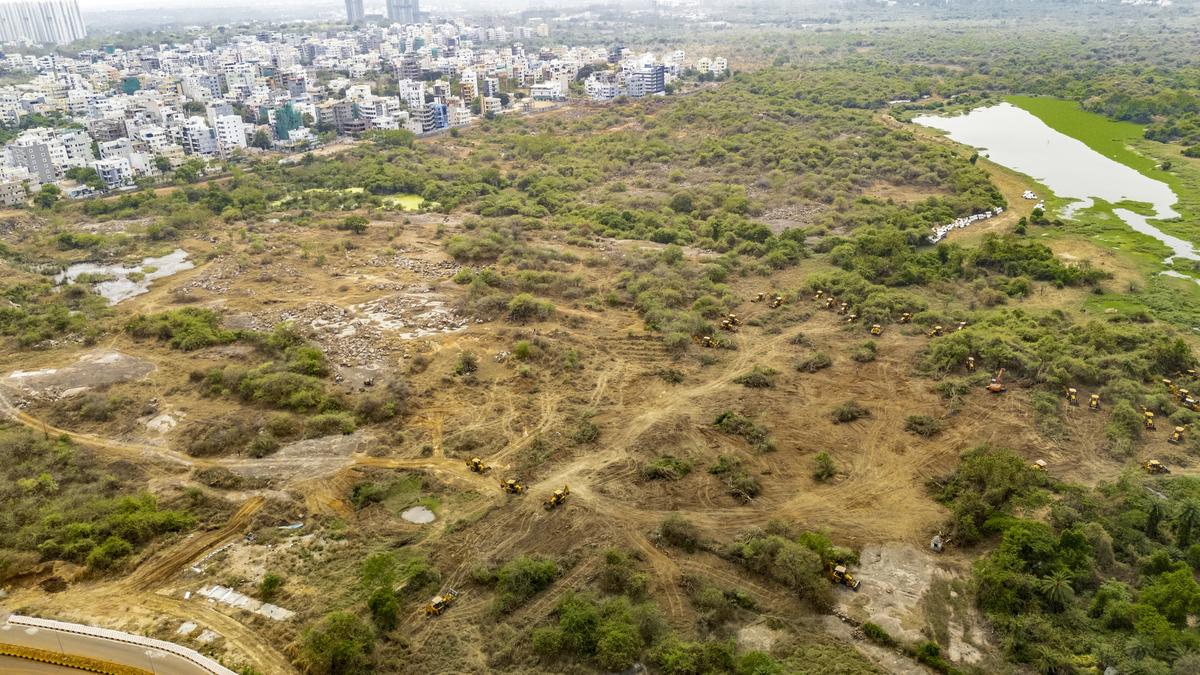 uday32008293's tweet card. Chief Justice of India urges Telangana to restore devastated forest to balance development and sustainability, facing adverse remarks.