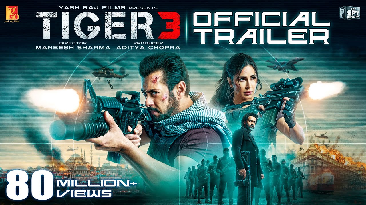 BeingSalmanKhan's tweet card. Tiger 3 Trailer | Salman Khan, Katrina Kaif, Emraan Hashmi | Maneesh...