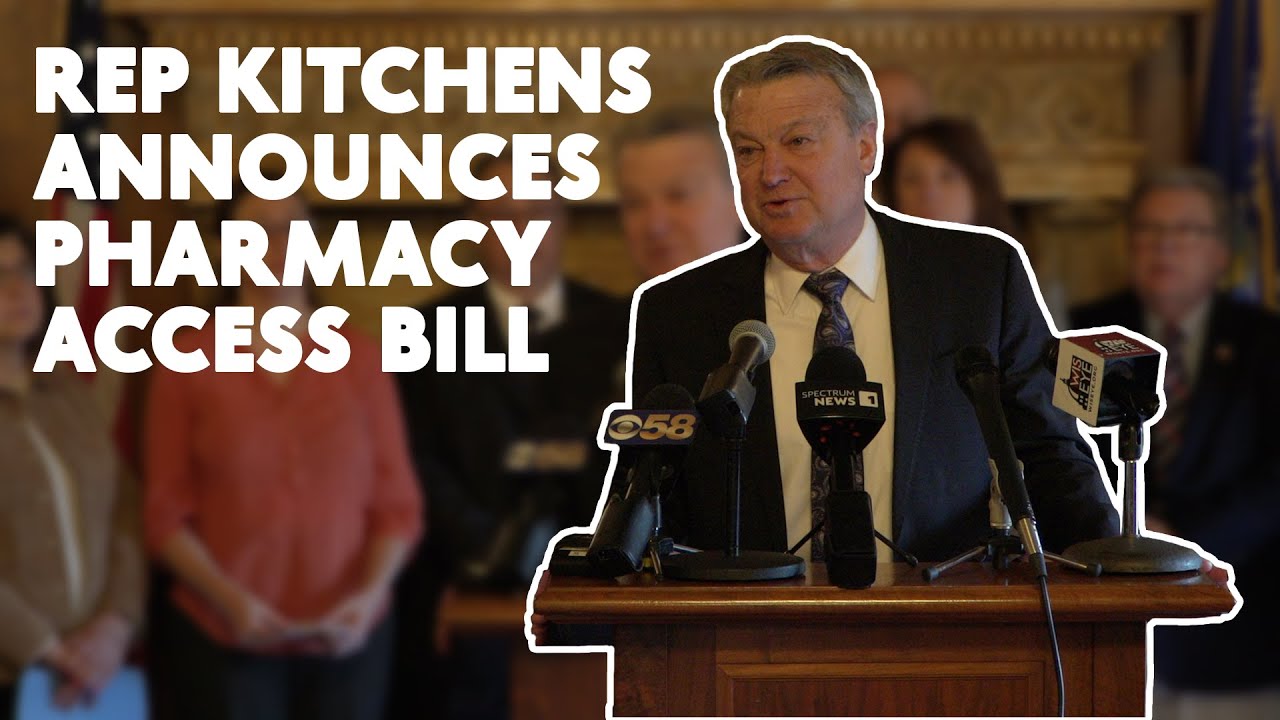 RepKitchens's tweet card. Rep Kitchens Announces Pharmacy Access Bill