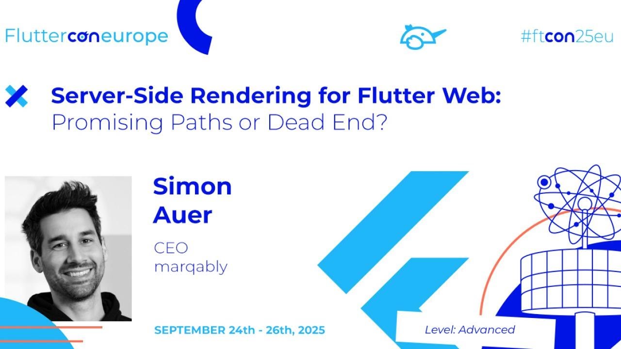 SimonEritsch's tweet card. Server-Side Rendering for Flutter Web: Promising Paths or Dead End -...