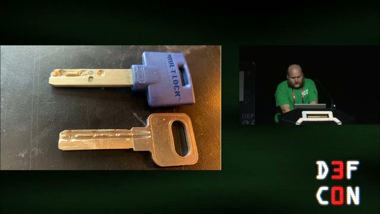 LockpickingDev's tweet card. DEF CON 30 - Bill Graydon - Defeating Moving Elements in High...