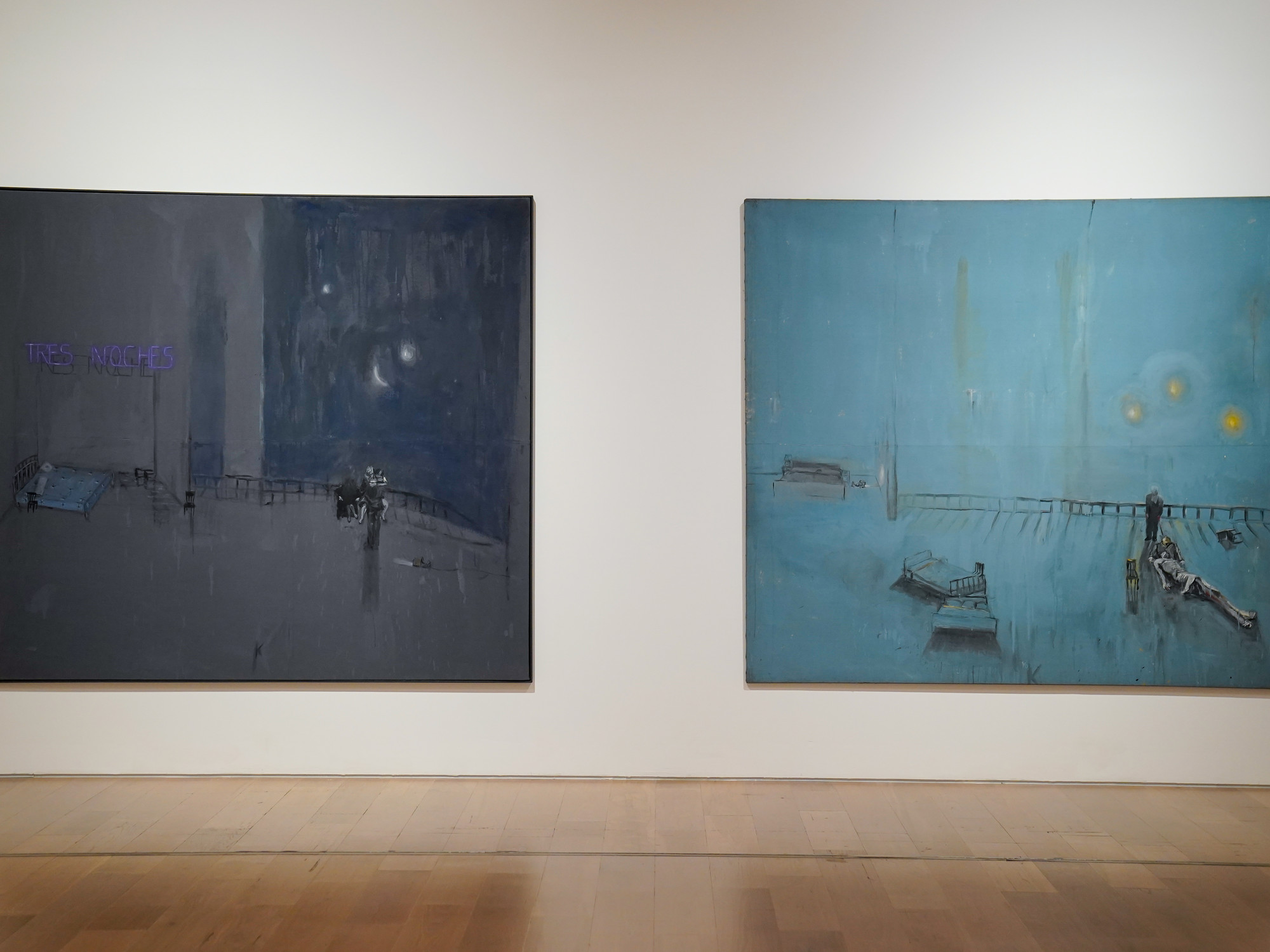 SerraBradford's tweet card. Lo que dejó la reciente muestra del pintor argentino Guillermo Kuitca.En el museo Malba presentó "Kuitca86. De Nadie olvida nada a Siete últimas canciones".