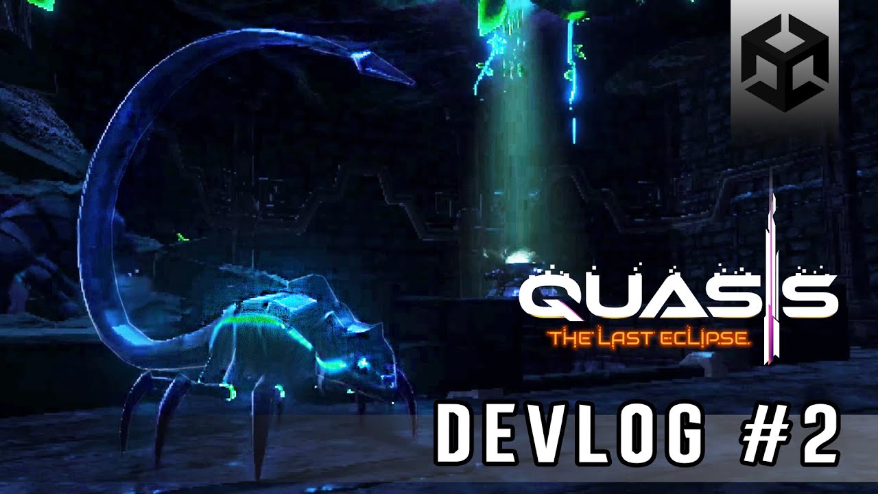 LastTimeStudio's tweet card. Quasis: The Last Eclipse | Lighting - Devlog #2