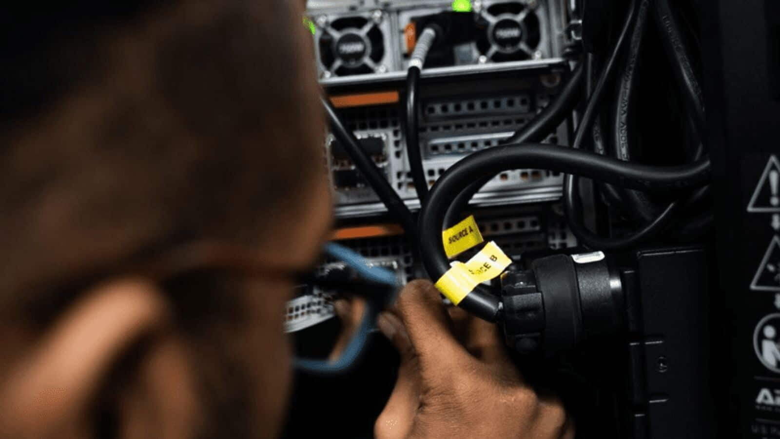 annexustech's tweet card. Streamline your data center rack integration process with Annexus Technologies' Rack-Stack Services. Our rack enclosures are meticulously designed to