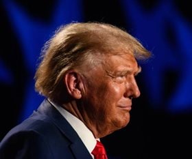 NEWSMAX's tweet card. Former President Donald Trump said in two social media posts Saturday that the four criminal indictments against him are "election interference" and sending the nation into "dangerous territory."