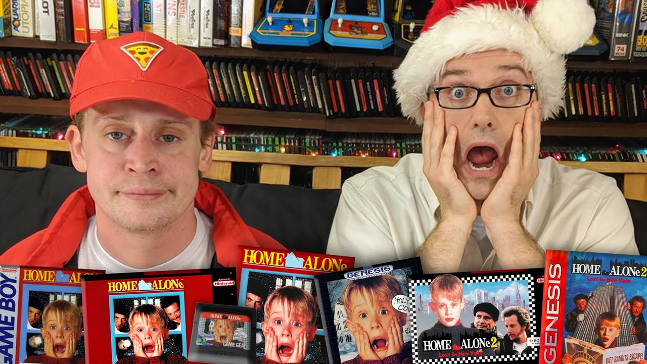 IncredibleCulk's tweet card. Home Alone Games with Macaulay Culkin - Angry Video Game Nerd (AVGN)