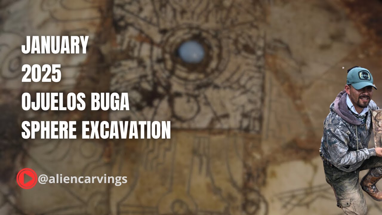 aliencarvings's tweet card. Mosaic Sphere Discovery Before the Buga Crash | Full Dig Documentary