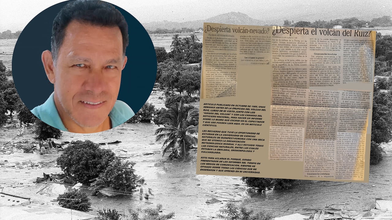 HenriquezMax's tweet card. Impotencia y dolor son los sentimientos que inundan al reconocido meteorólogo colombiano al contar cómo advirtió, 15 días antes de la avalancha, lo que iba a suceder con el volcán Nevado del Ruiz. Su...