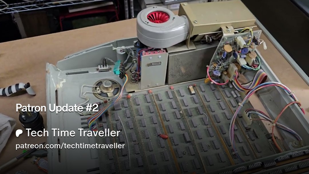 TechTimeTravel's tweet card. Get more from Tech Time Traveller on Patreon