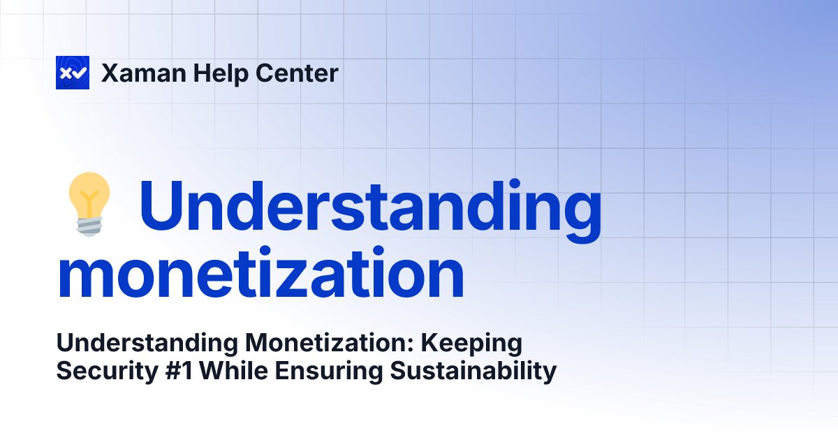 XamanWallet's tweet card. Understanding Monetization: Keeping Security #1 While Ensuring Sustainability