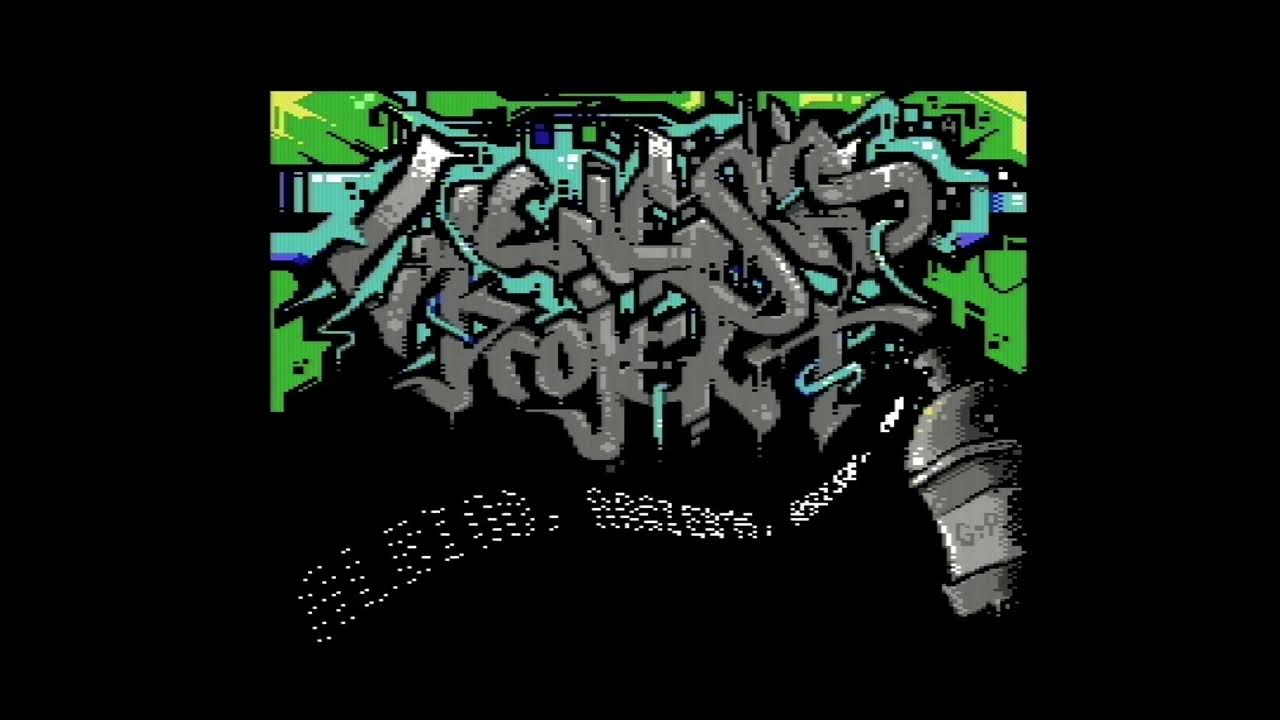 rtiainen's tweet card. Commodore 64 demo: Genesis Project - Graffiti (2015)