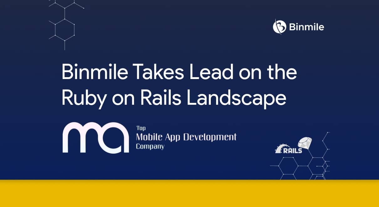BinmileOfficial's tweet card. Binmile listed amongst Top ROR Development Companies in Indonesia. Read more about the update & Binmile's capabilities to driving business for success.