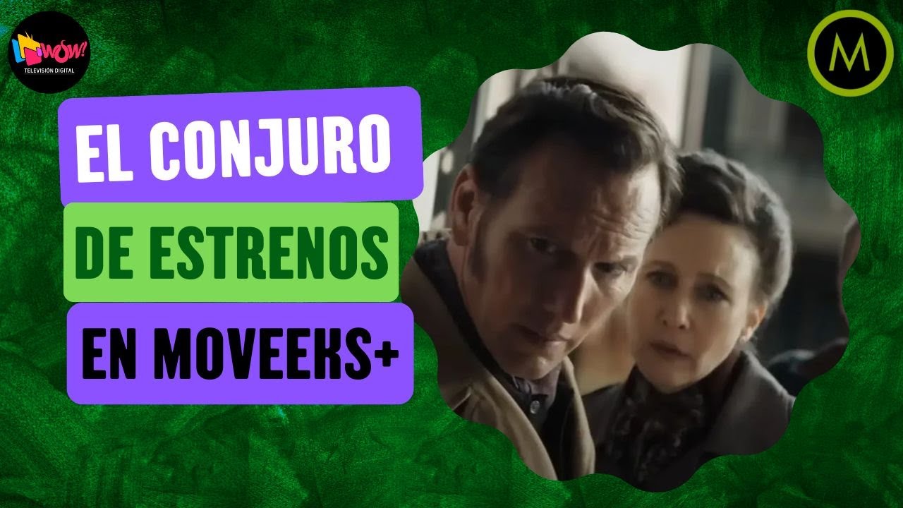 Moveeks's tweet card. El Conjuro de estrenos en Moveeks+