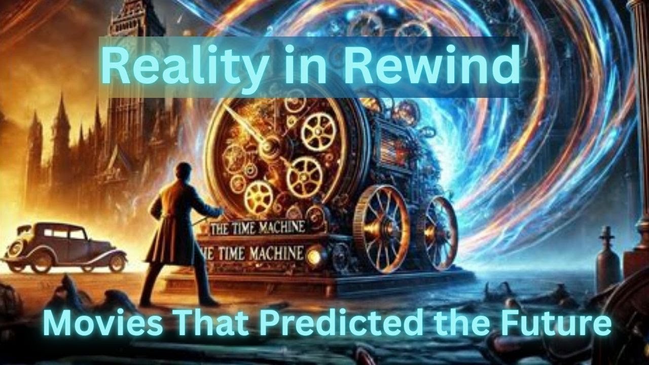 TheExPharmacist's tweet card. Cinematic Time Travelers: What Movies Knew Before Us