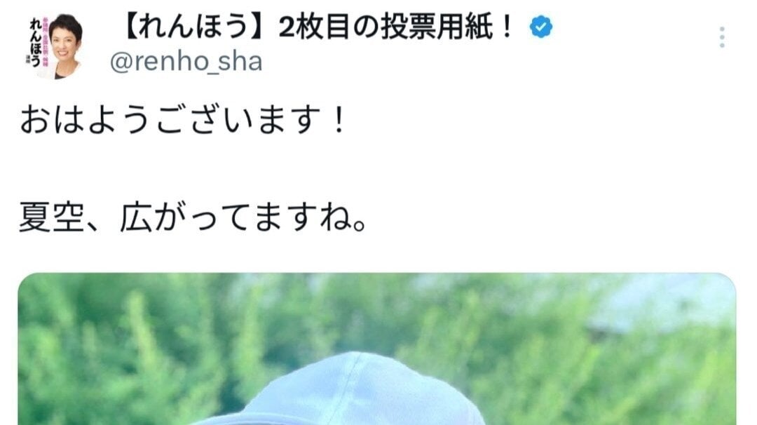 DDebuko's tweet card. 蓮舫の公職選挙法違反による当選無効を求める