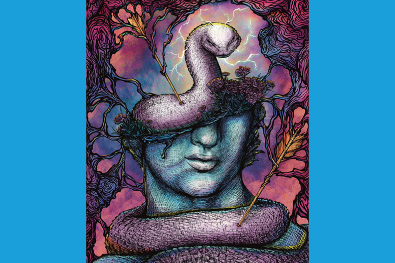 elmhurst_u's tweet card. Nine Elmhurst University seniors are using art—in particular, graphic design and commercial art—to explore and share a variety of compelling themes during the Fall 2025 Capstone Art & Design Exhibi...