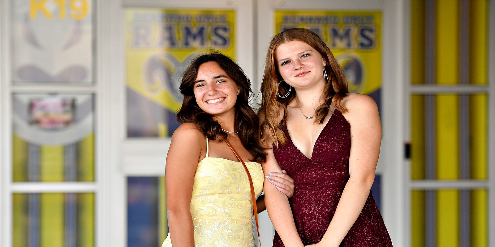 PSUCLB05's tweet card. Sturdents and their guests arrive for homecoming at Kennard-Dale High School in Fawn Township, Saturday, Sept. 14, 2024.