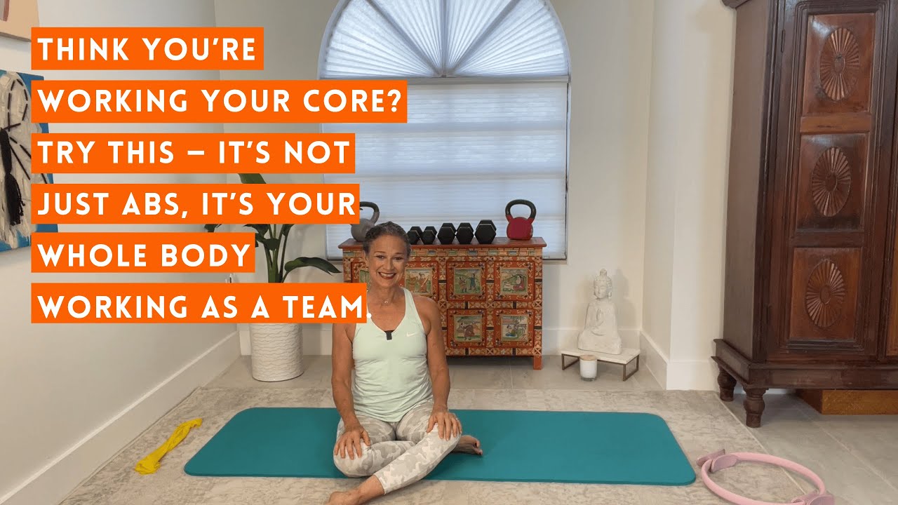 AditaLang's tweet card. Think you’re working your core? Try this— it’s not just abs, it’s...