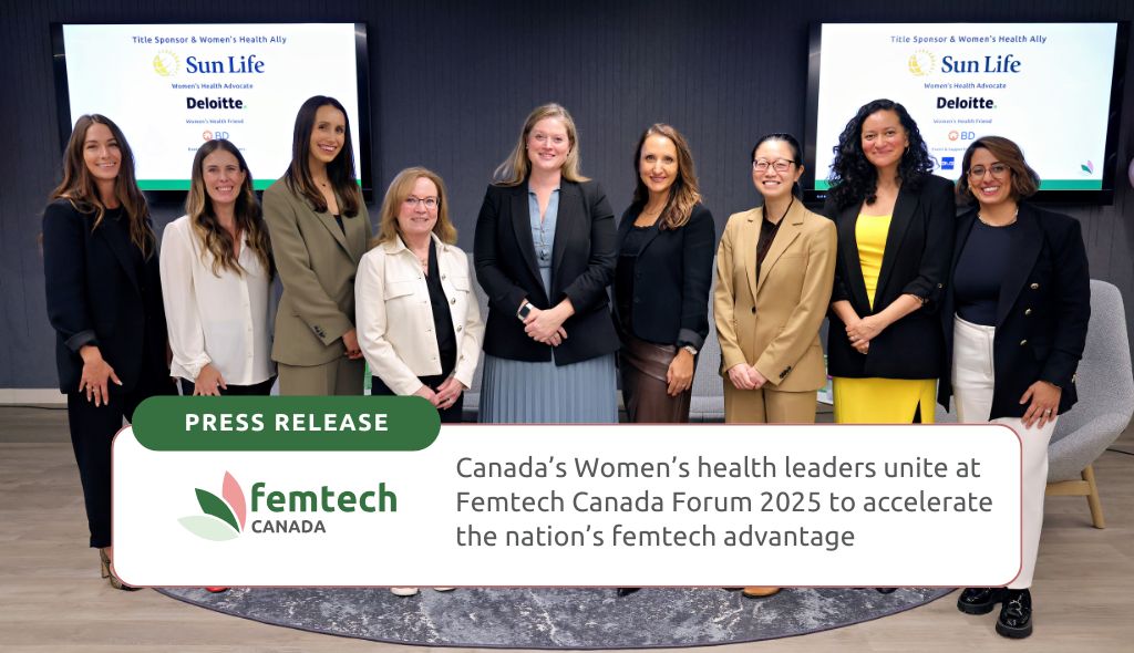 UNFPAInnovation's tweet card. Women’s health leaders unite at the Femtech Canada Forum 2025 in Vancouver to accelerate Canada's femtech advantage.