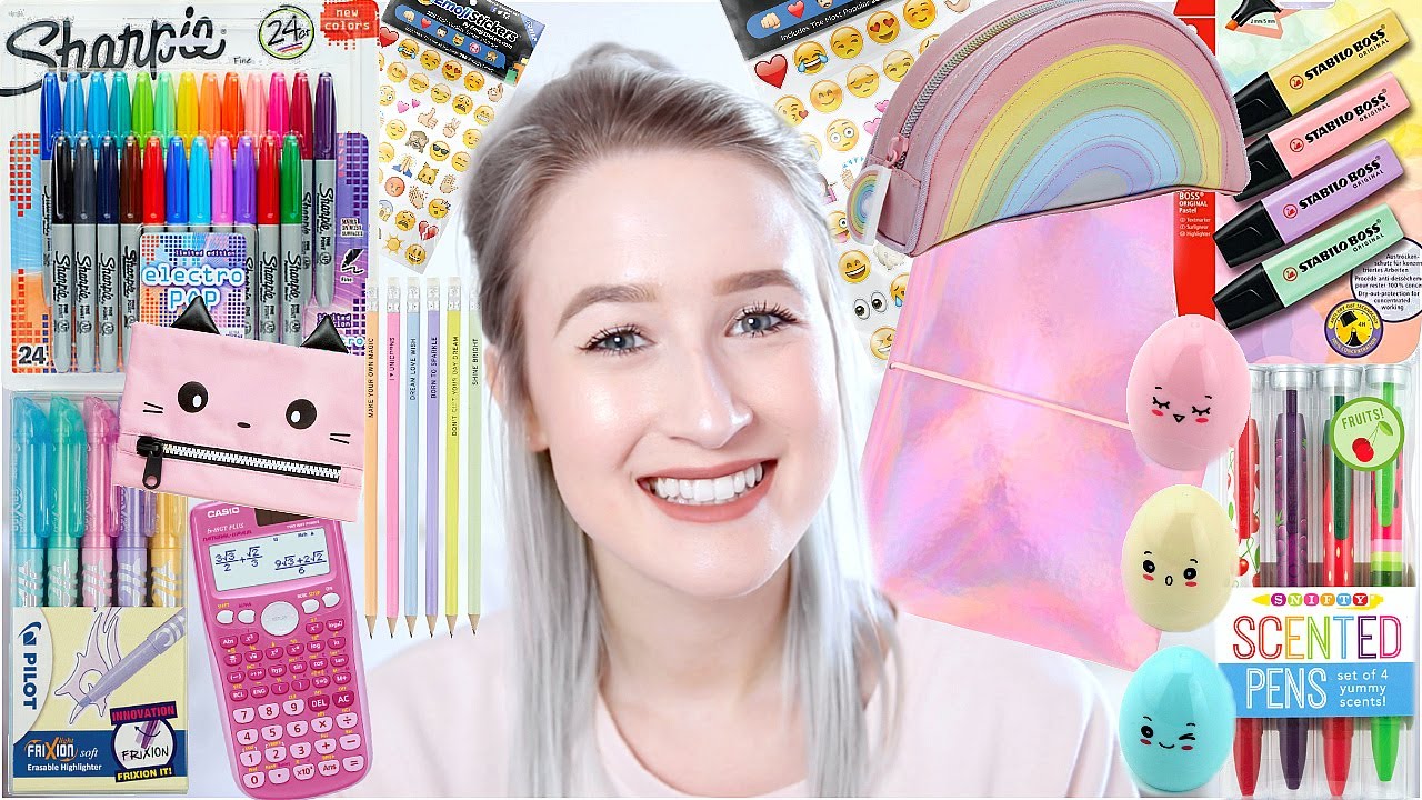 SophieLouuuise's tweet card. Back To School Supplies Haul 2017 | Sophie Louise