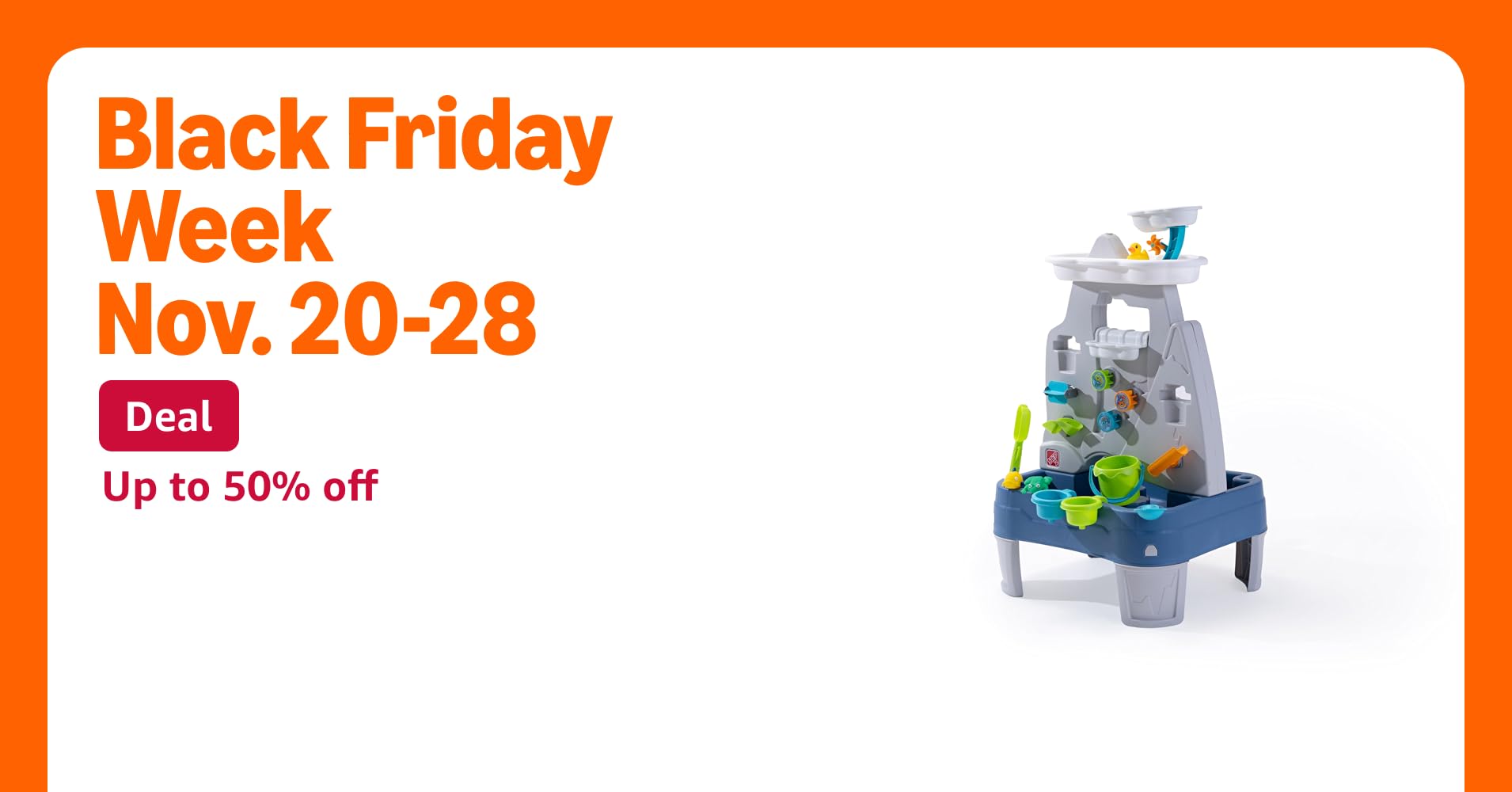 Kailuana808's tweet card. Elevate their imagination with the Misting Mountain & Waterfall, a water table designed to grow alongside your little adventurer. This innovative play table easily transforms from a ground-level...