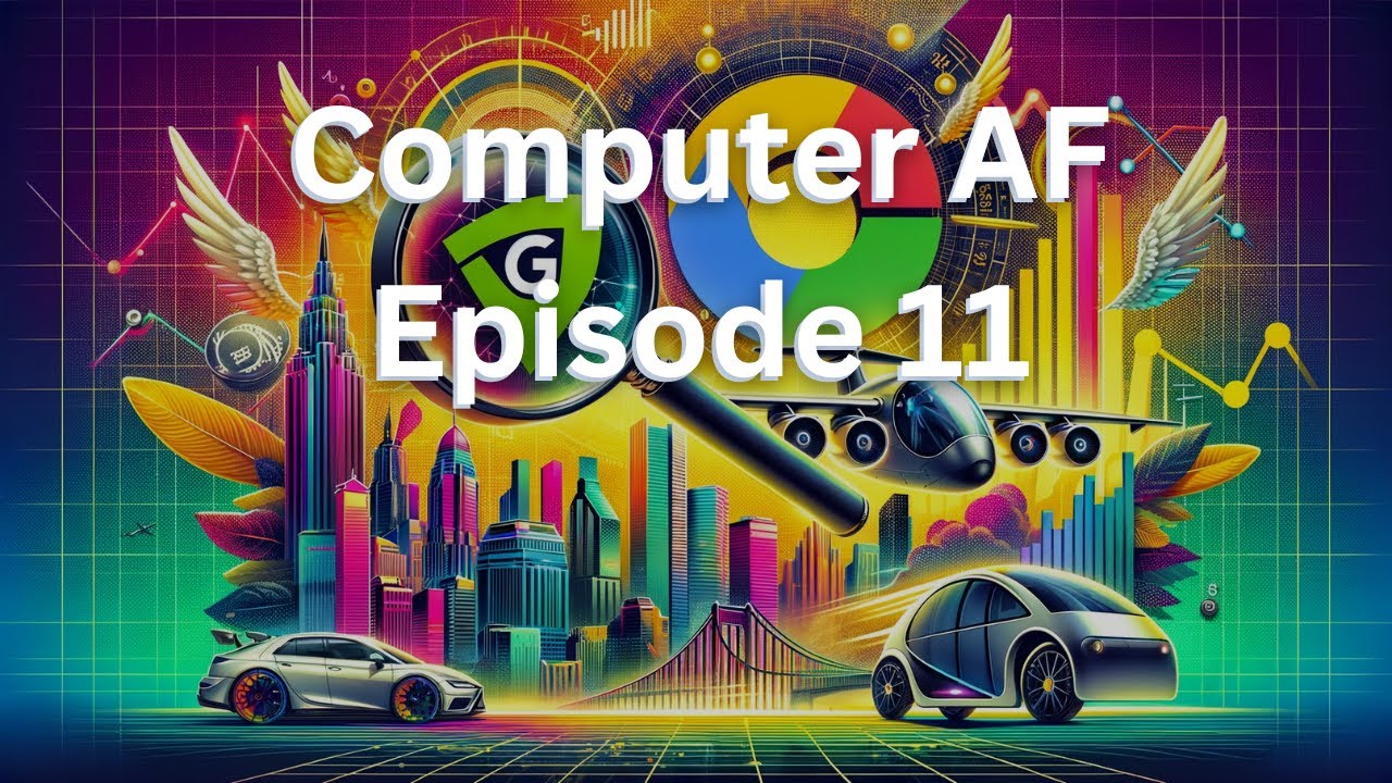 circleclick's tweet card. Computer AF 11: Unpacking the Google Leak, Electric Air Taxis, and...