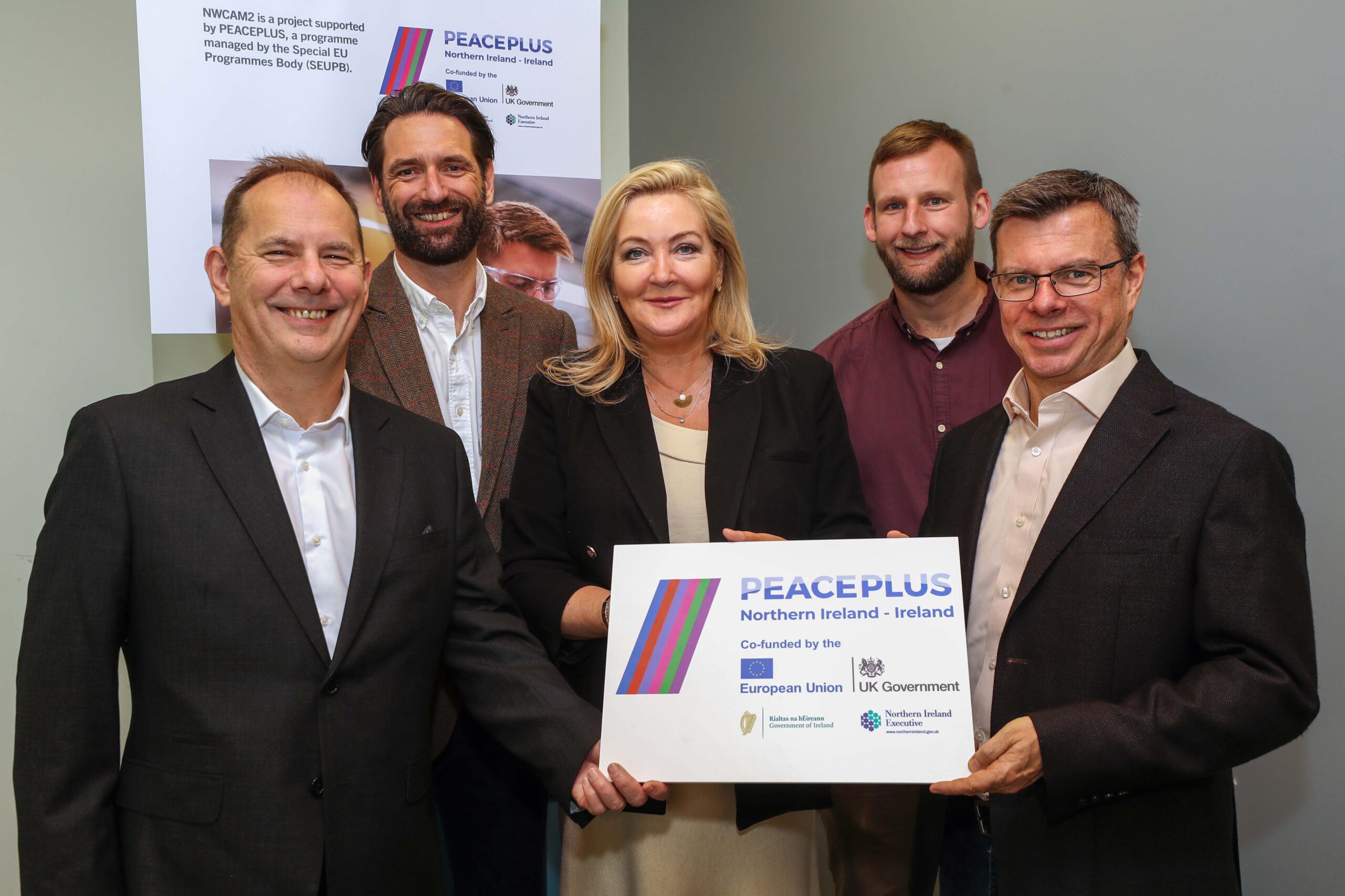 WirelessIoT's tweet card. Yesterday, Catalyst welcomed distinguished guests and partners to its Derry-Londonderry office for the official launch of NWCAM2.