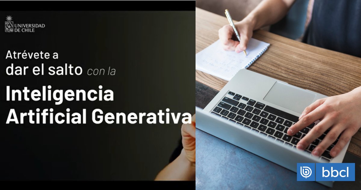 biobio's tweet card. La Universidad de Chile impartirá, el próximo lunes 24 de noviembre, un curso gratuito enfocado en una de las herramientas...