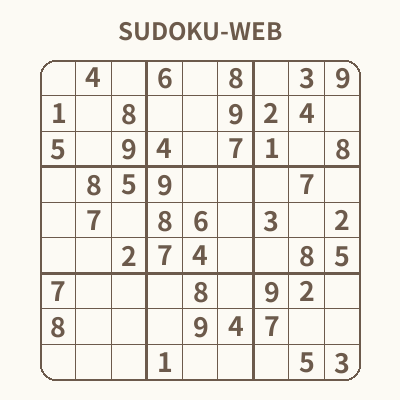 SudokuWebPuzzle's tweet card. SUDOKU-WEB