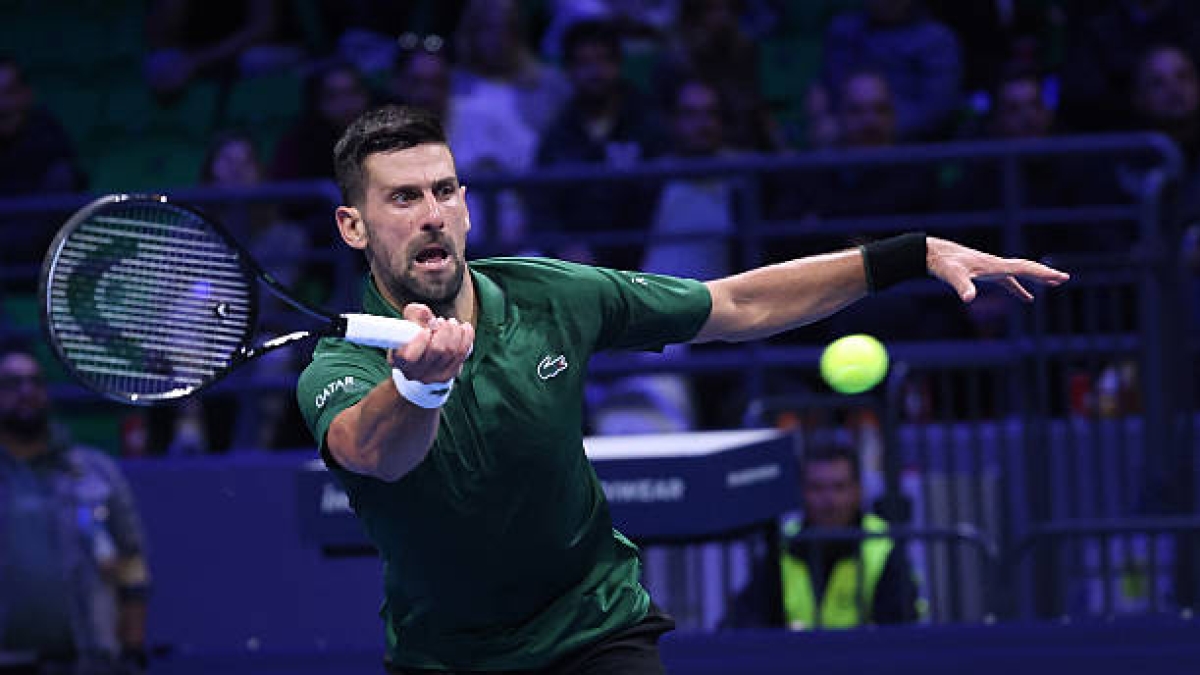 PuntoDBreak's tweet card. El serbio aborda un aspecto interesante y controvertido en una tensa rueda de prensa en Atenas, tras meterse en la final del torneo griego.