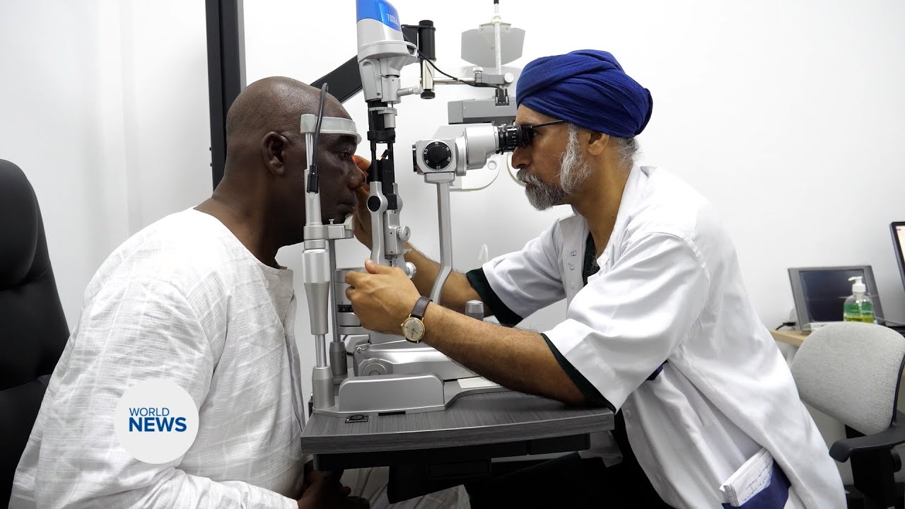 Ansarullah_UK's tweet card. Restoring Sight in Burkina Faso – The Masroor Eye Institute