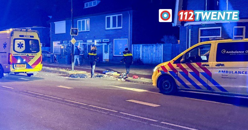 Fietser gewond bij val in Hengelo, traumahelikopter opgeroepen