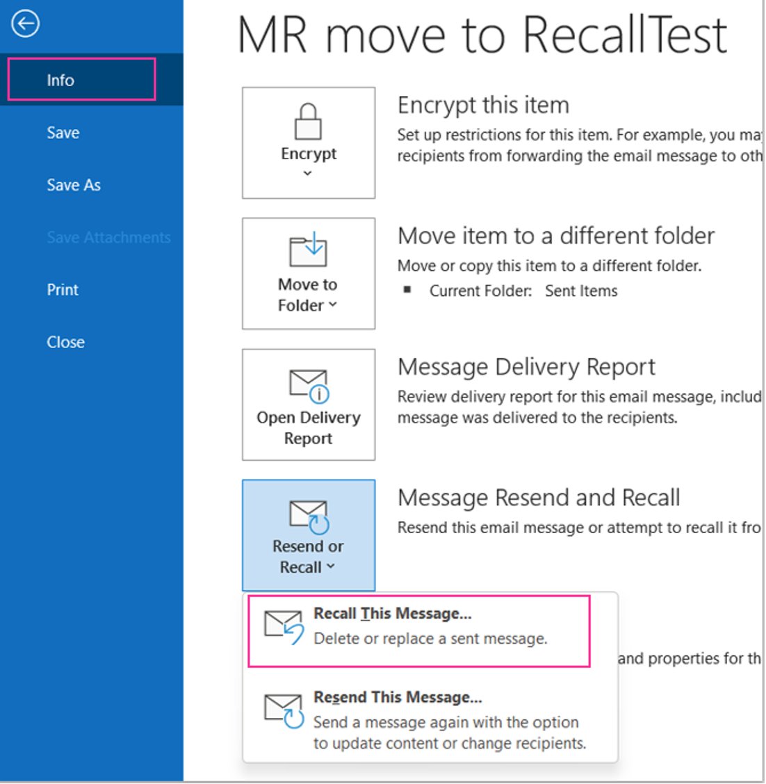 schnoll's tweet card. Today we’re thrilled to announce that the new Exchange Online Message Recall feature has arrived!