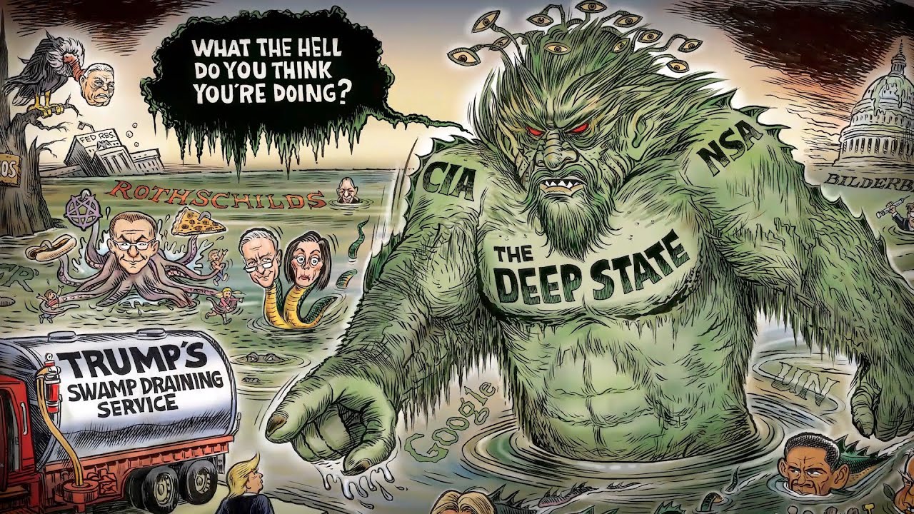 garyhacker's tweet card. HISTORY of the Deep State - Forgotten History