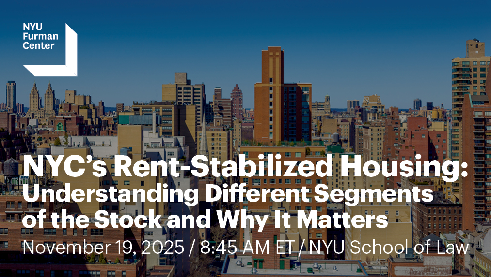 REFinBlog's tweet card. I will be moderating an NYU Furman Center Policy Breakfast on NYC’s Rent-Stabilized Housing: Understanding Different Segments of the Stock and Why It Matters on November 19th. The link to register …