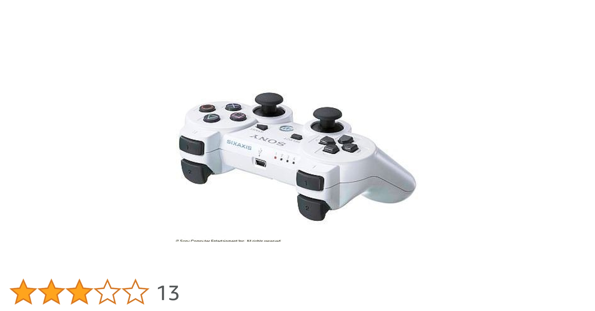 nomadotc's tweet card. PS3 ワイヤレスコントローラ(SIXAXIS) ホワイト