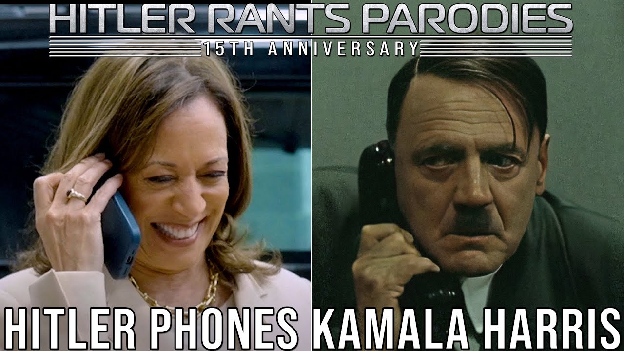 graph_crypto's tweet card. Hitler phones Harris (August 2024)
