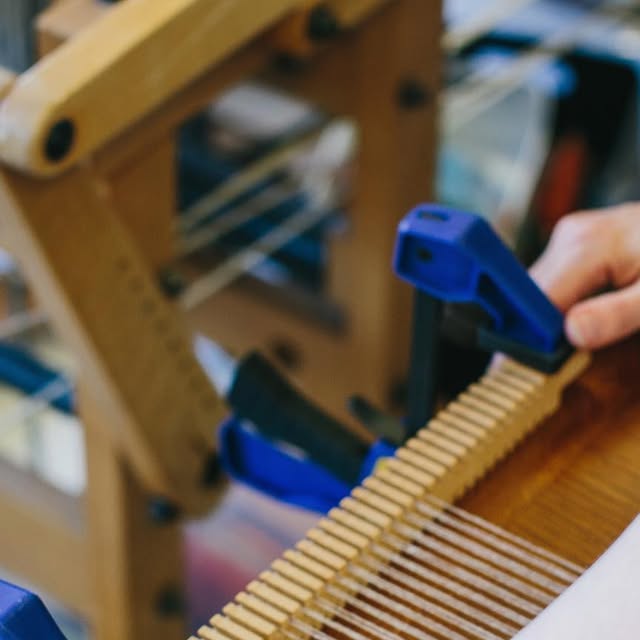 CSaboDesigns's tweet card. Cassandra Sabo Designs | Textile Designer | Weaver | Educator (@csabodesigns) • Instagram photo