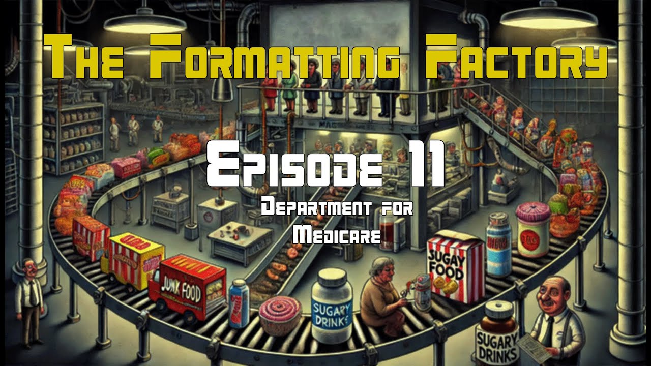 joakim76512588's tweet card. The Formatting Factory - Episode 11 (The Department for Medicare)