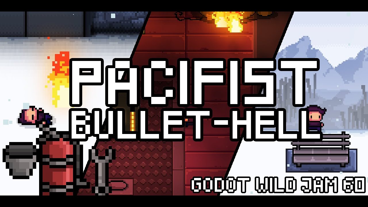 mz_eth1's tweet card. Making a Pacifist Bullet Hell Indie Game in 1 Week with Godot 3.5 -...