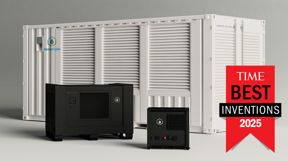 _GenesisSystems's tweet card. Generate clean drinking water from air with WaterCube. Sustainable atmospheric water generation for homes, businesses, and communities worldwide.