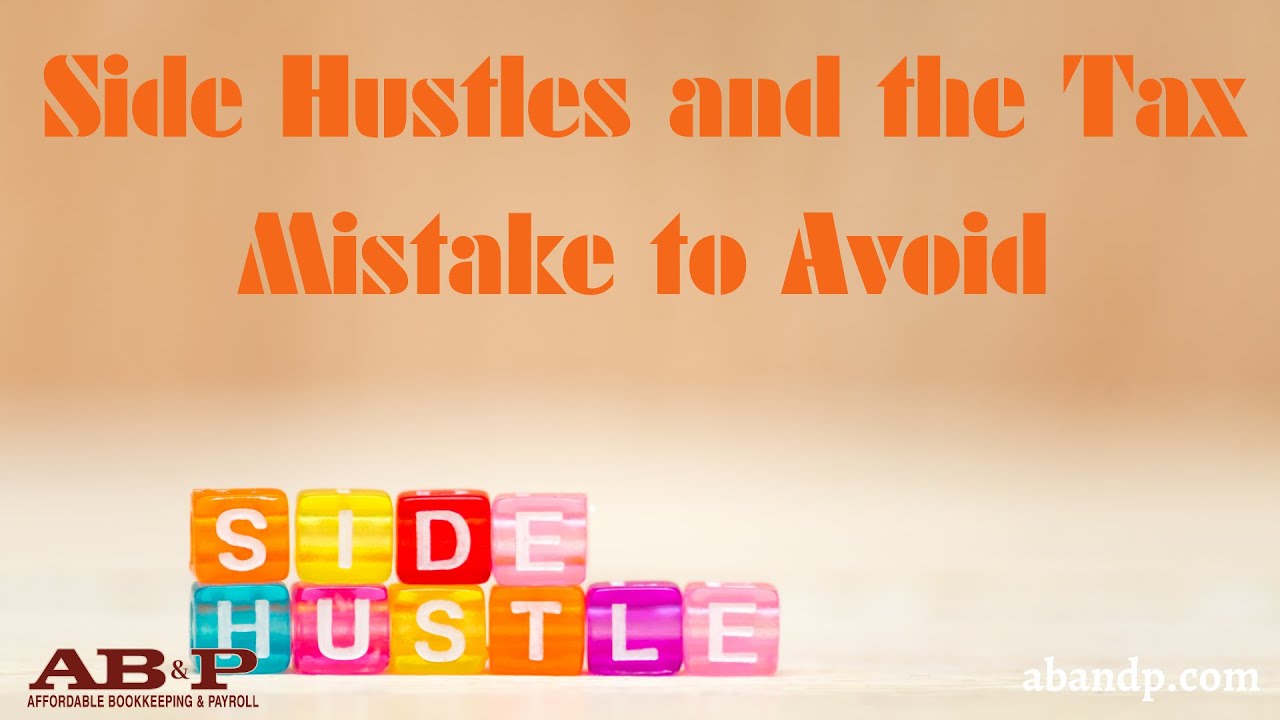 AffordableBP's tweet card. Side Hustles and the Tax Mistake to Avoid