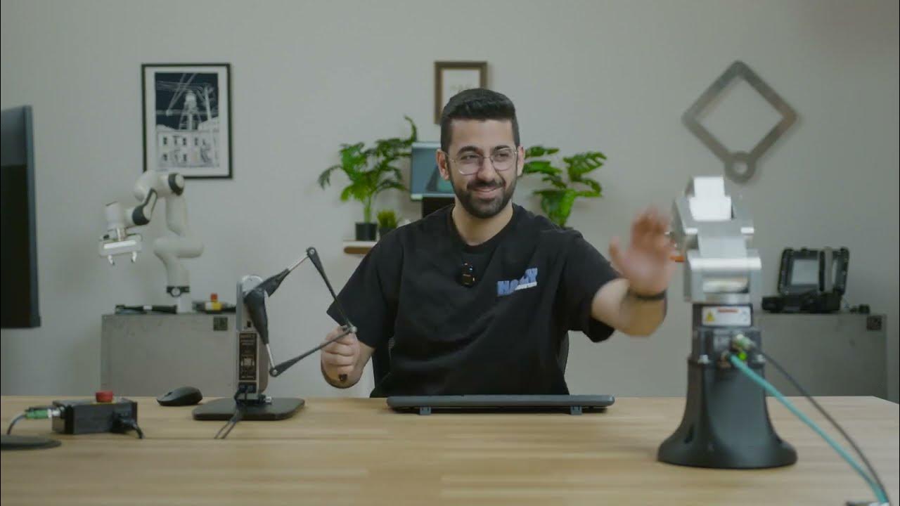 HaplyRobotics's tweet card. No-Code Robot Control: HARP Tutorial