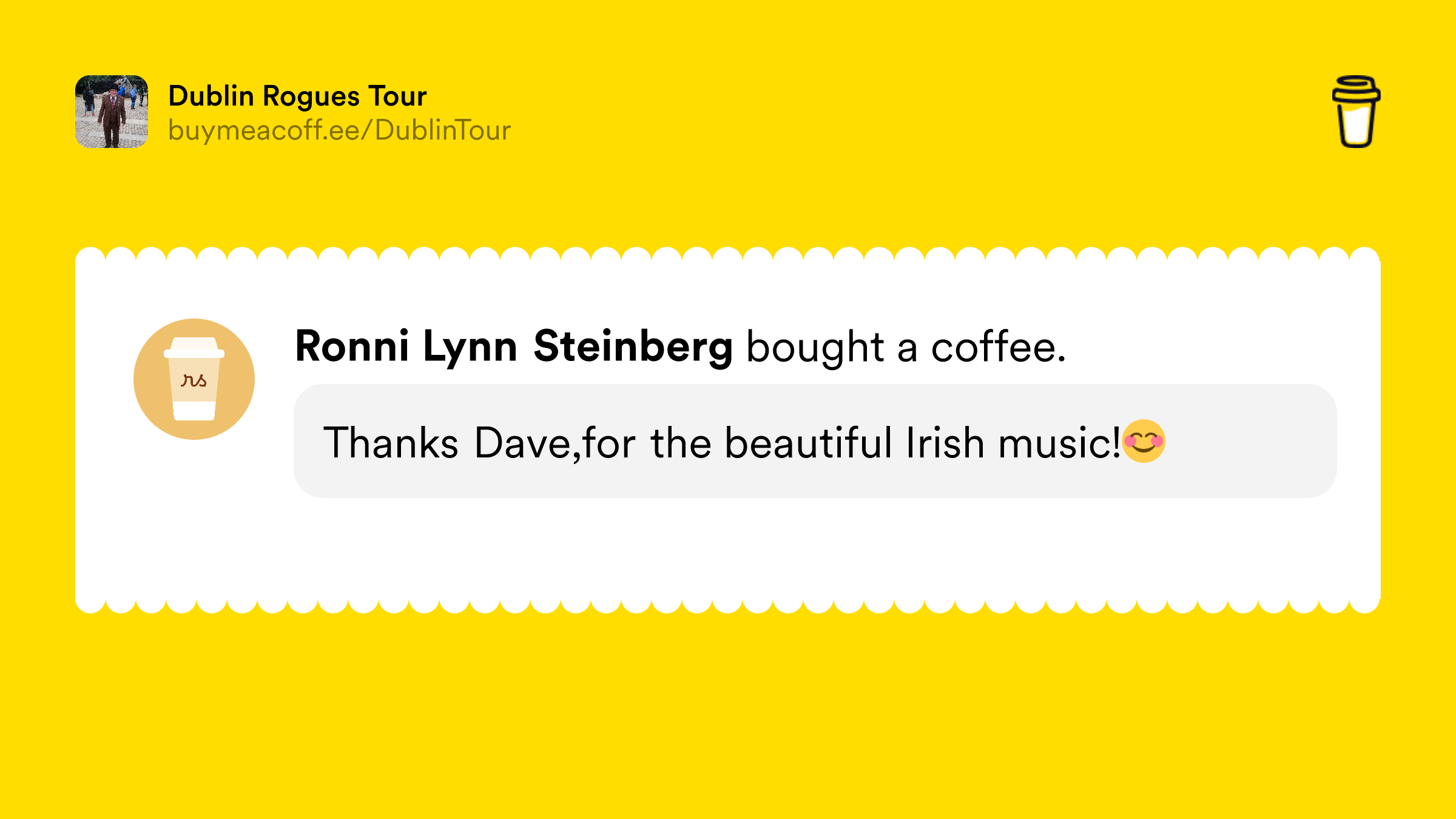 davekavanagh2's tweet card. Hey 👋 I just created a page here. You can now buy me a coffee!