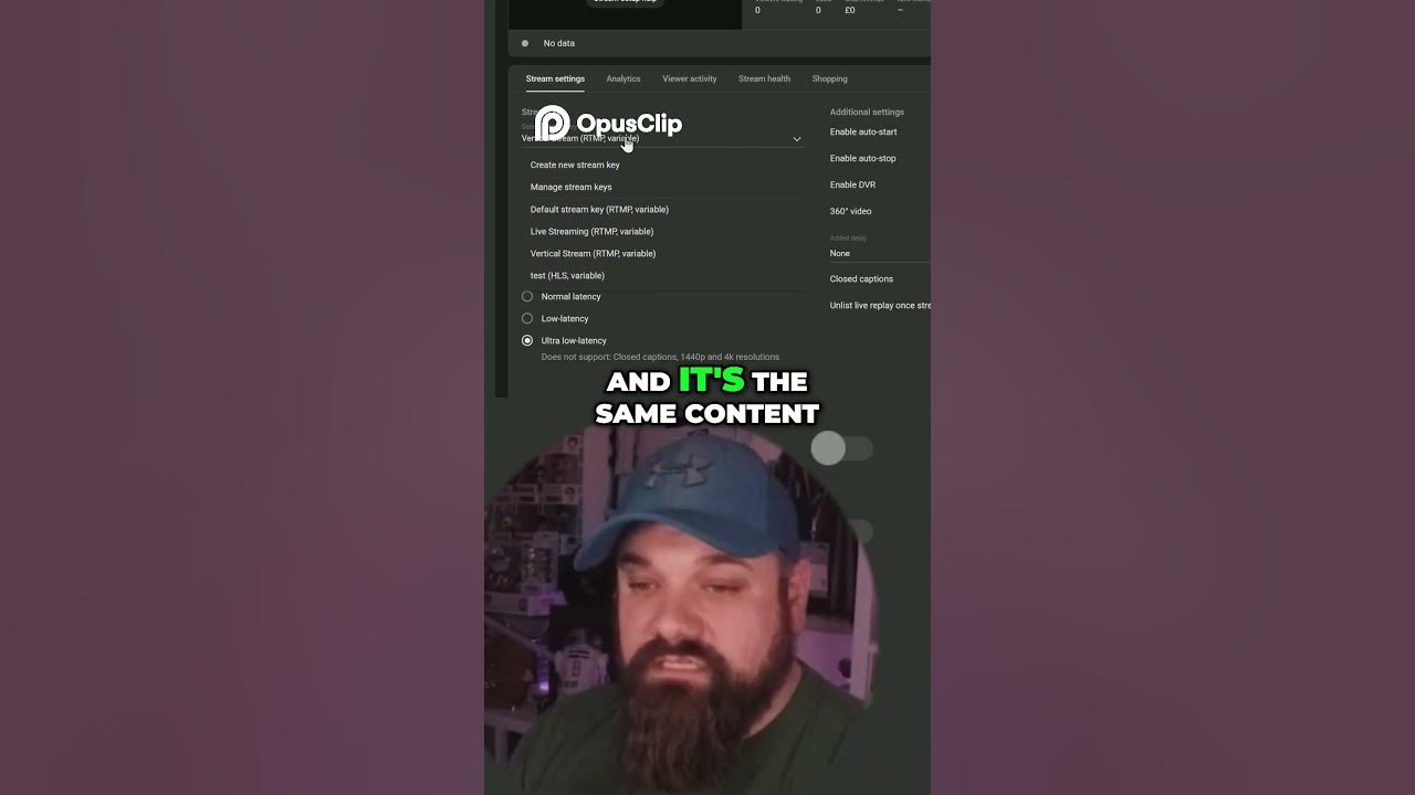 blindkreaper's tweet card. New Stream Key Setup Step-By-Step (Quick!)