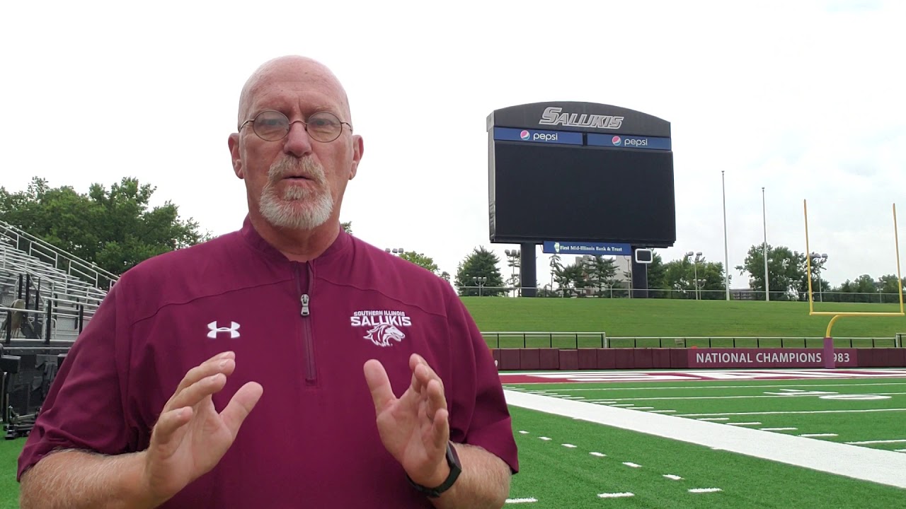 SalukiChaplain's tweet card. Don't Import church culture into the sporting world.