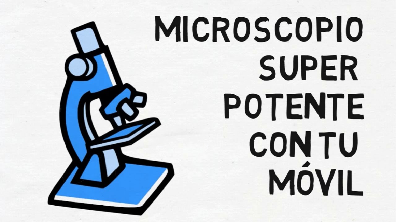 experimentoscas's tweet card. MICROSCOPIO CASERO CON TU TELÉFONO CELULAR - { Experimentos Caseros }