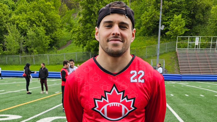 Darknight1922's tweet card. Bonjour à tous, Je m’appelle Maxym Lavallée, et j’ai l’ho… Maxym Lavallee a besoin de votre soutien pour Représenter le Canada au Flag-Football - Maxym Lavallée